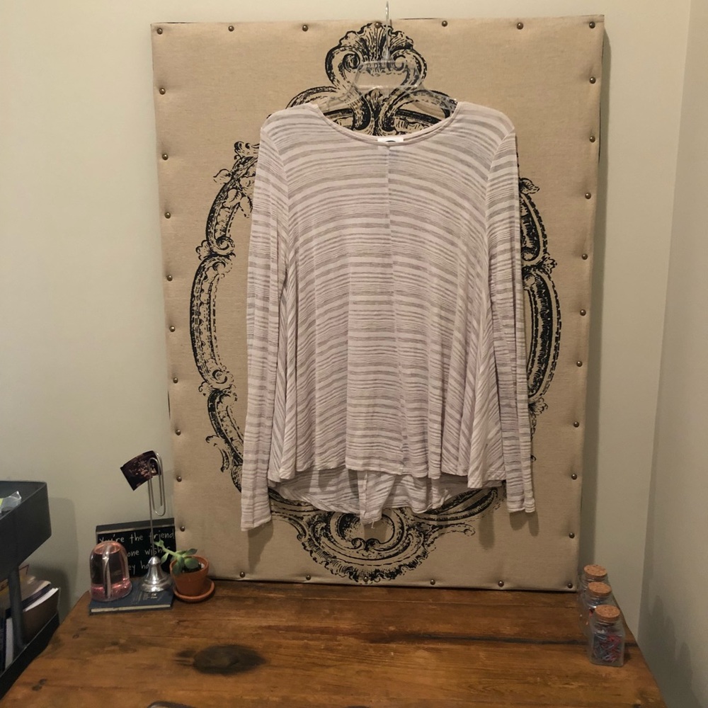 Long Sleeve Sheer Shirt